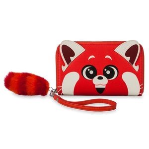 Loungefly women’s Disney Mei Lee Turning Red Panda  Zip-Around Wallet